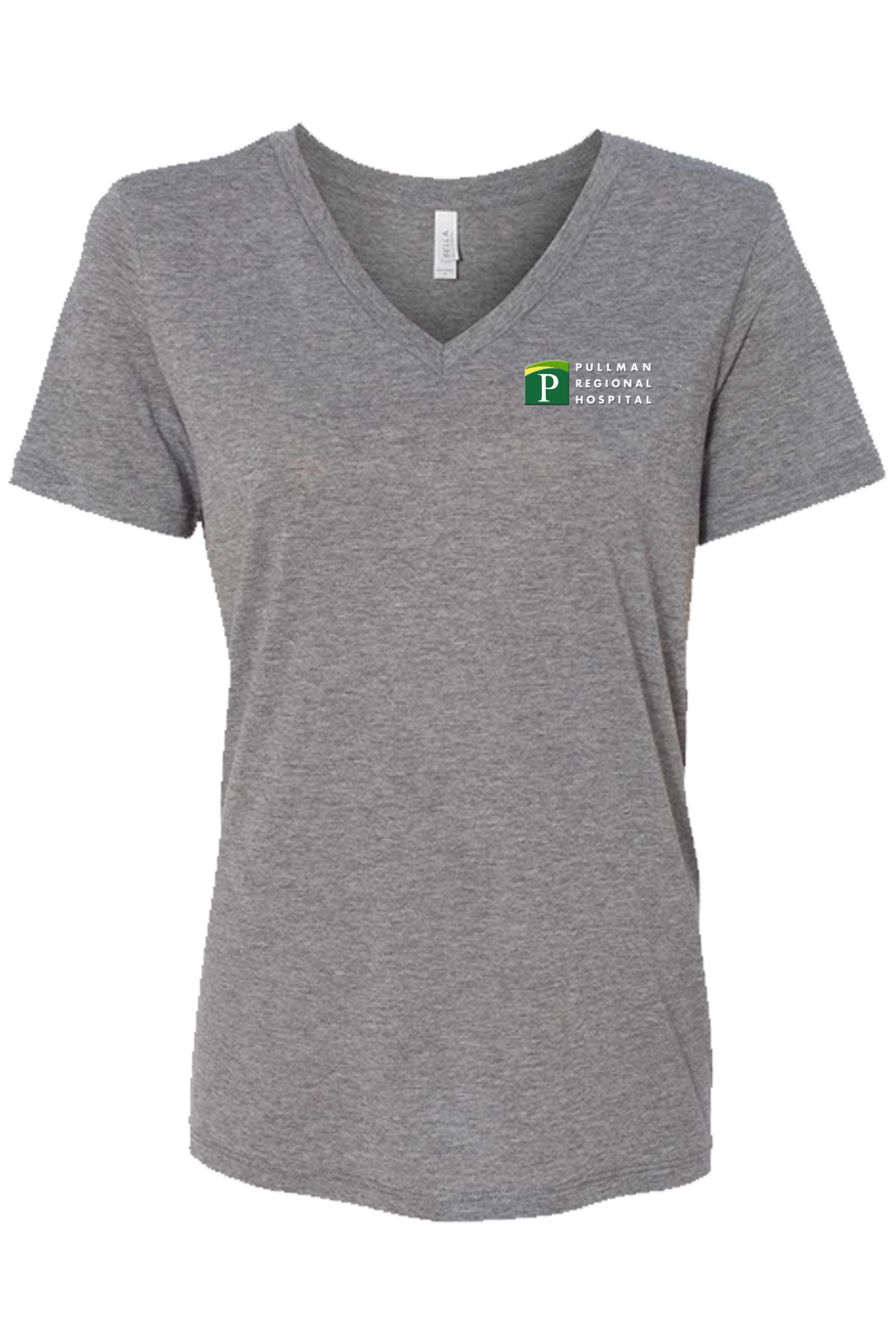 Pullman Regional Hospital Holiday Merchandise Winter 2025 - Ladies Relaxed Triblend V-Neck Tee