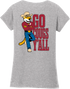 Washington State University Alumni Association Texas Merchandise Fall 2026 - Women's V-Neck Tee (Go Cougs Design)