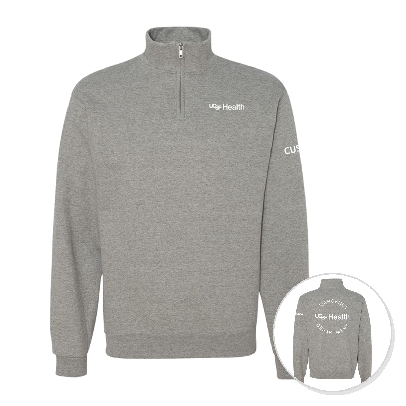 UCSF Health Emergency Room Merchandise Fall 2026 - Quarter Zip