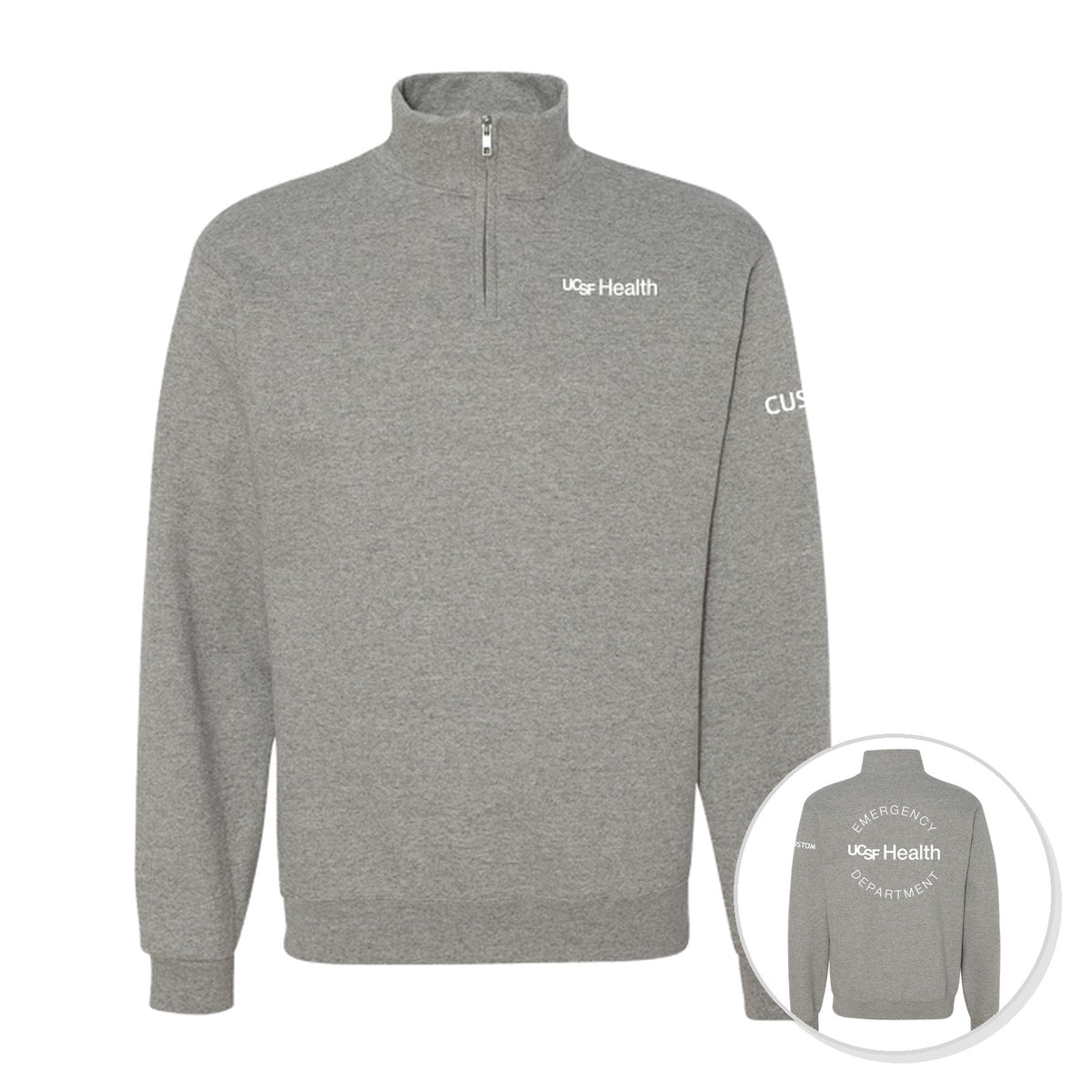 UCSF Health Emergency Room Merchandise Fall 2026 - Quarter Zip