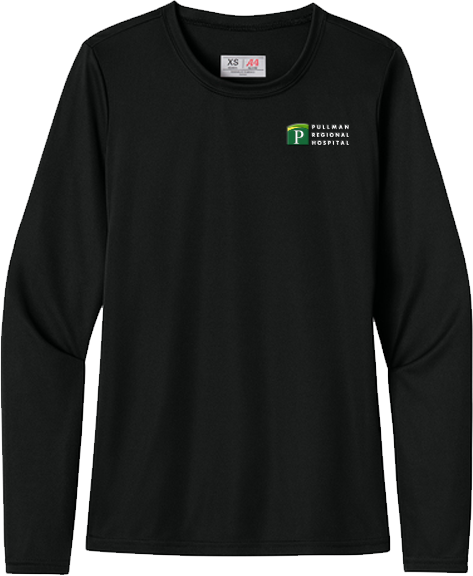 Pullman Regional Hospital Holiday Merchandise Winter 2025 - Ladies Cooling Performance Long Sleeve Tee