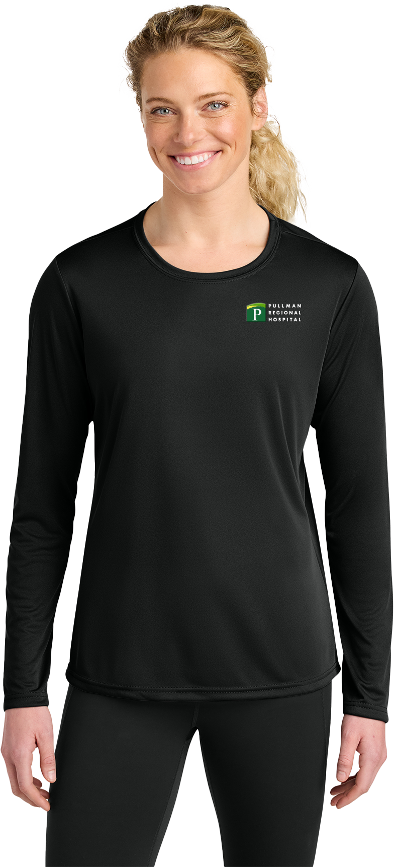 Pullman Regional Hospital Holiday Merchandise Winter 2025 - Ladies Cooling Performance Long Sleeve Tee