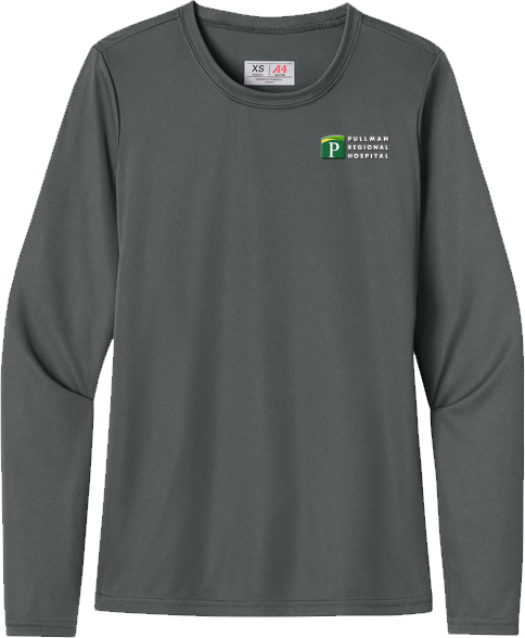 Pullman Regional Hospital Holiday Merchandise Winter 2025 - Ladies Cooling Performance Long Sleeve Tee