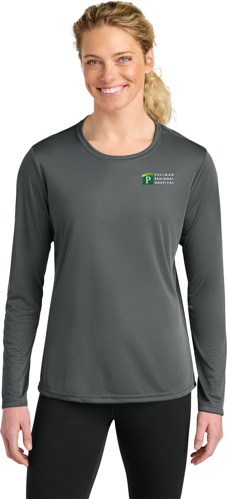 Pullman Regional Hospital Holiday Merchandise Winter 2025 - Ladies Cooling Performance Long Sleeve Tee