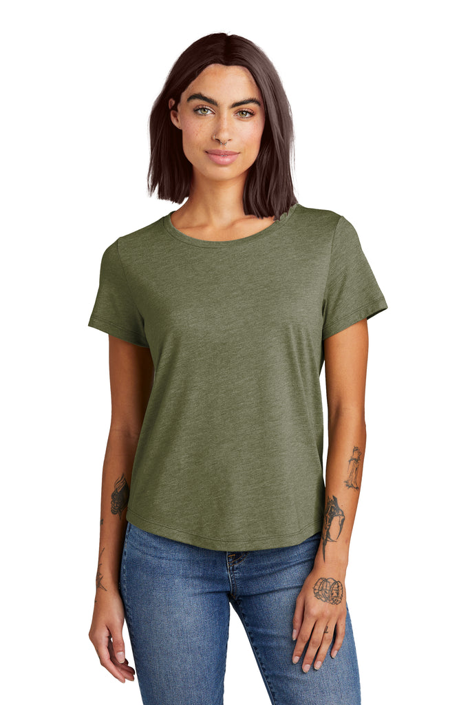 Allmade® Women’s Relaxed Tri-Blend Scoop Neck Tee