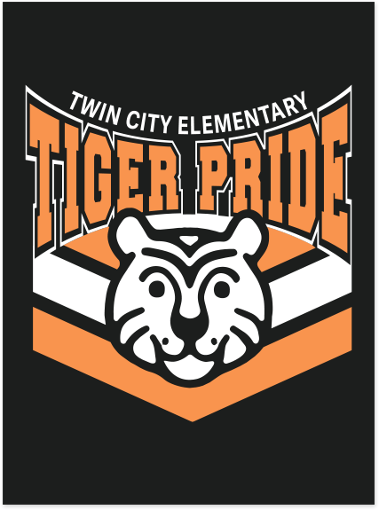 Twin City Elementary Merchandise Fall 2026 - Crewneck (Mascot Design)