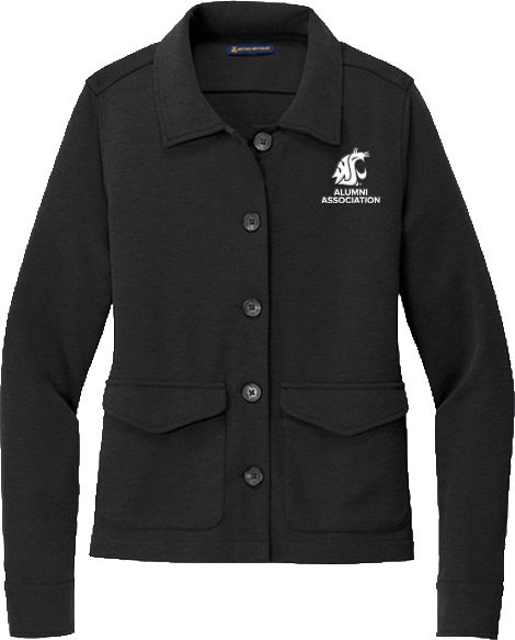 Washington State University Alumni Association Staff Pop Up Summer 2026 - Women's Stretch Button Jacket
