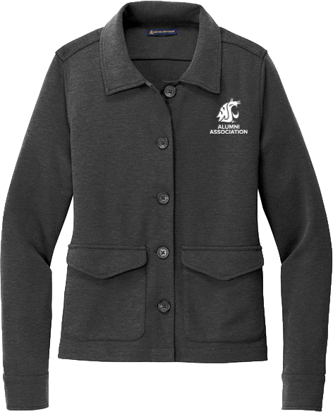 Washington State University Alumni Association Staff Pop Up Summer 2026 - Women's Stretch Button Jacket