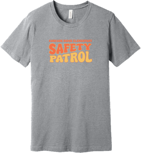 Cascade Ridge Elementary Patrol Tees Fall 2026 - Adult CVC Tee