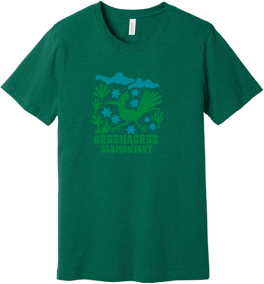 Greenacres Elementary PTA Merchandise Fall 2026 - T-Shirt (Flower Apparel)