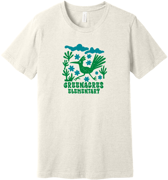 Greenacres Elementary PTA Merchandise Fall 2026 - T-Shirt (Flower Apparel)