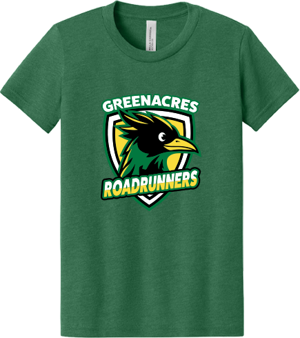 Greenacres Elementary PTA Merchandise Fall 2026 - Youth T-Shirt (Roadrunner Apparel)