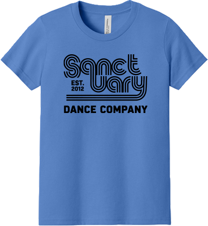 Sanctuary Dance Merchandise Spring 2026 - Youth T-Shirt (Retro Design)