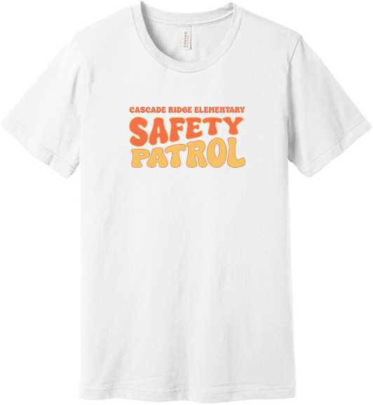 Cascade Ridge Elementary Patrol Tees Fall 2026 - Adult Cotton Tee