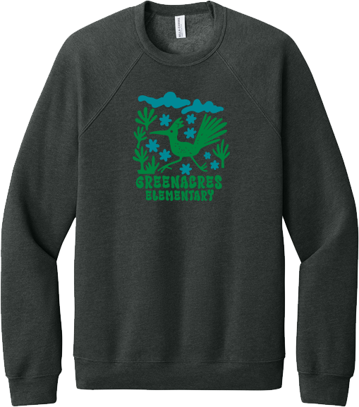 Greenacres Elementary PTA Merchandise Fall 2026 - Crewneck (Flower Apparel)