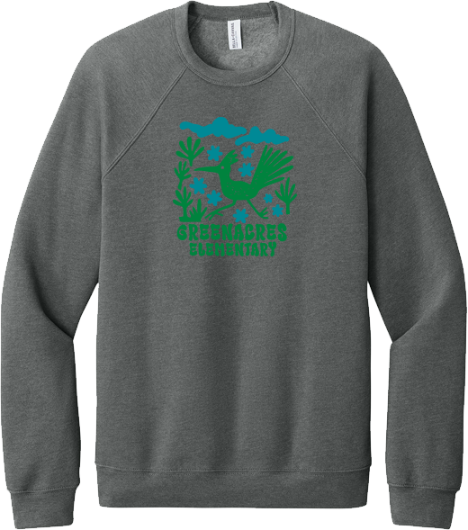 Greenacres Elementary PTA Merchandise Fall 2026 - Crewneck (Flower Apparel)