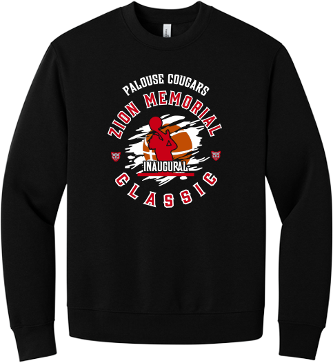 Palouse Cougars Zion Memorial Fan Apparel Fall 2025 - Crewneck