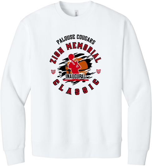 Palouse Cougars Zion Memorial Fan Apparel Fall 2025 - Crewneck