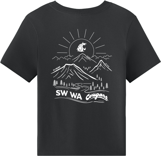 Washington State University Alumni Association SW WA Chapter Merchandise Fall 2026 - Women's Tee