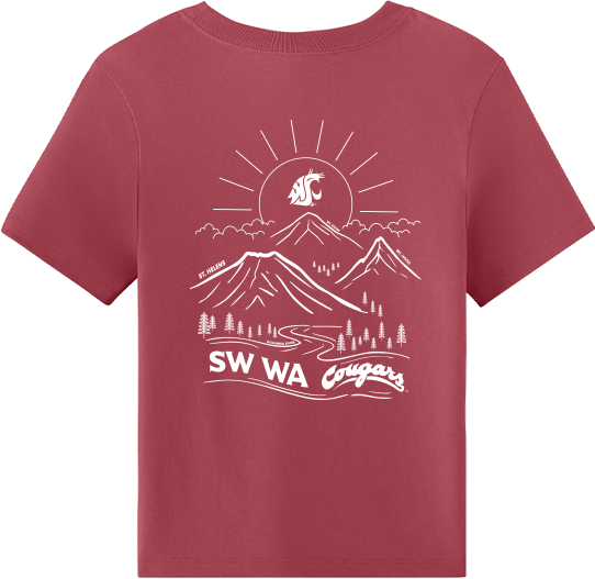 Washington State University Alumni Association SW WA Chapter Merchandise Fall 2026 - Women's Tee