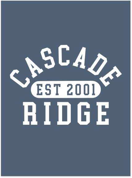 Cascade Ridge Elementary Merchandise Fall 2026 - Comfort Colors Crewneck
