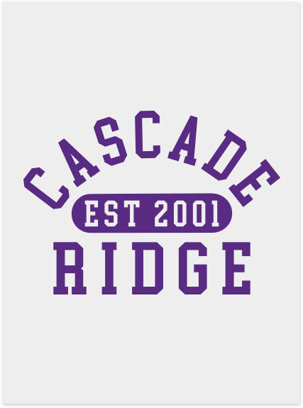 Cascade Ridge Elementary Merchandise Fall 2026 - Comfort Colors Crewneck