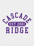 Cascade Ridge Elementary Merchandise Fall 2026 - Comfort Colors Crewneck