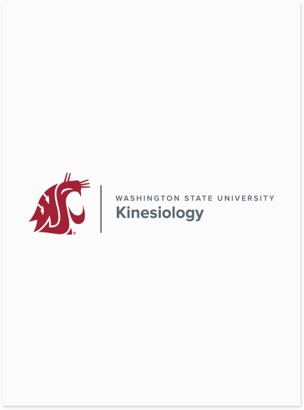 Washington State University Kinesiology Merchandise Fall 2026 - Long Sleeve Tee