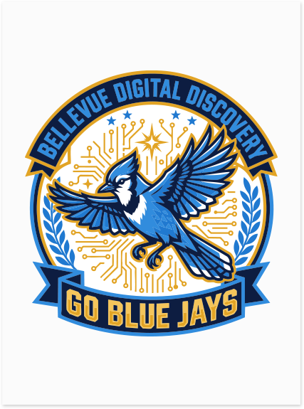 Bellevue Digital Discovery Merchandise Fall 2026 - Youth T-Shirt