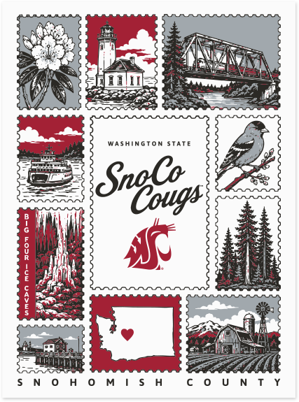 Washington State University Alumni Association Snohomish County Merchandise Summer 2026 - Crewneck