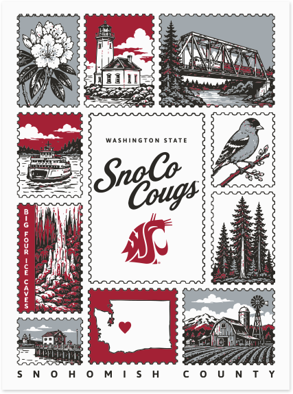 Washington State University Alumni Association Snohomish County Merchandise Summer 2026 - Tee