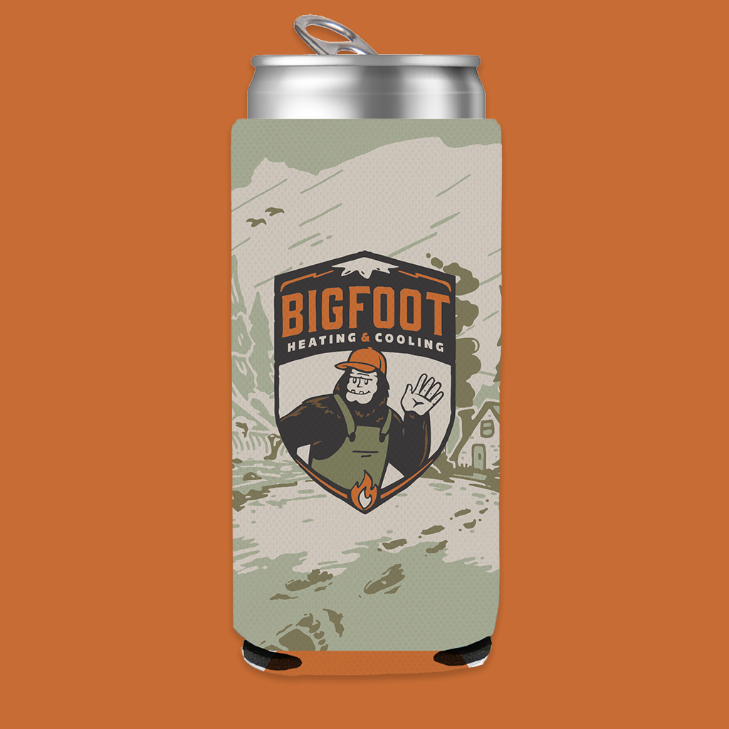 Bigfoot Koozie