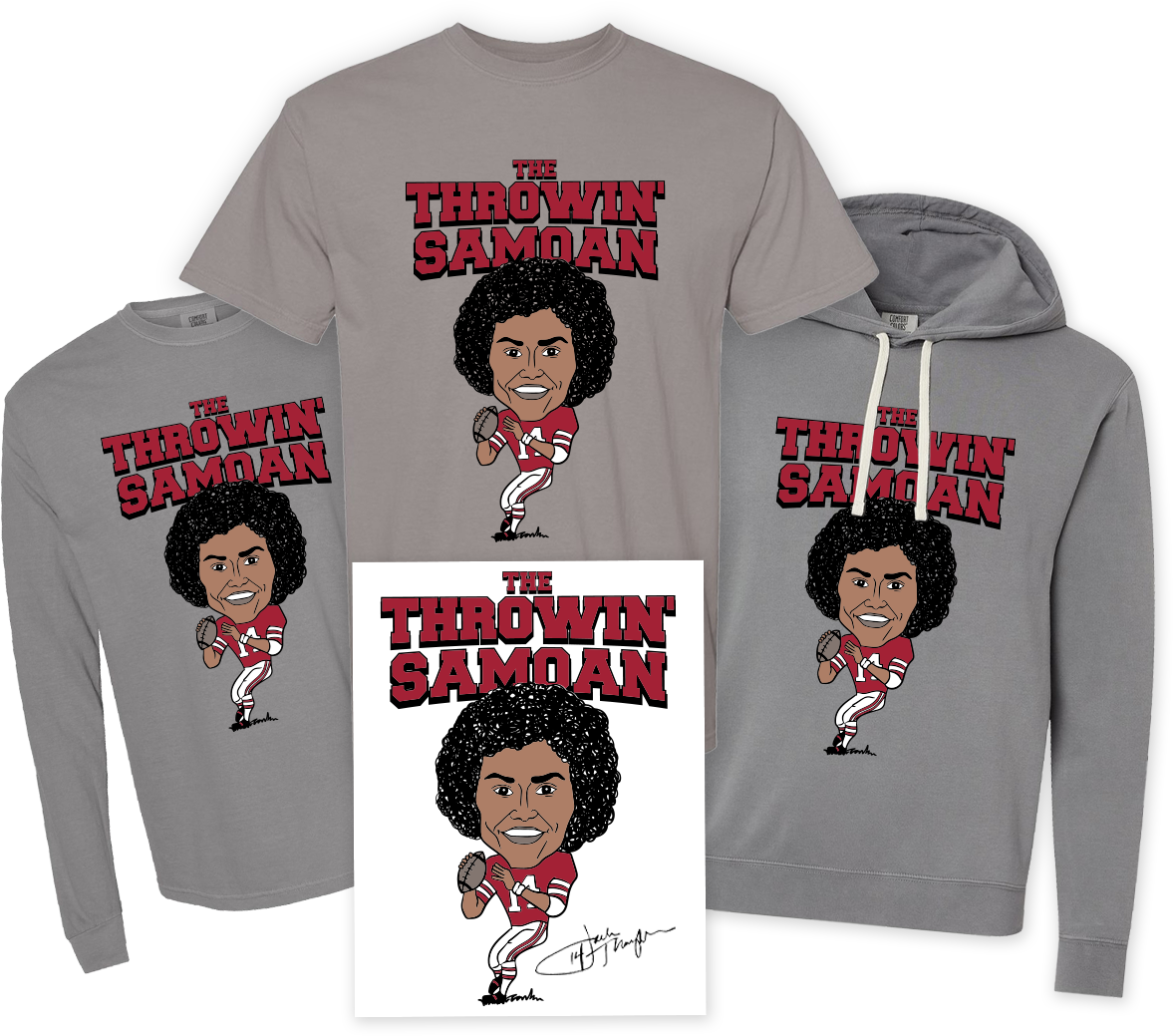 Throwin Samoan Merchandise Winter 2025 - Ultimate Bundle