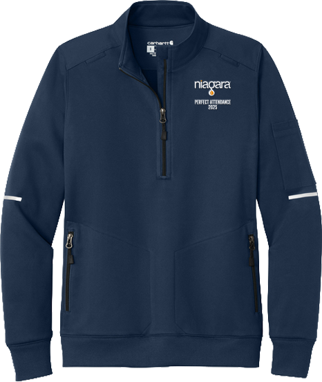 Tacoma Washington Niagara Bottling Perfect Attendance July 2026 - Women's Carhartt 1/2 Zip