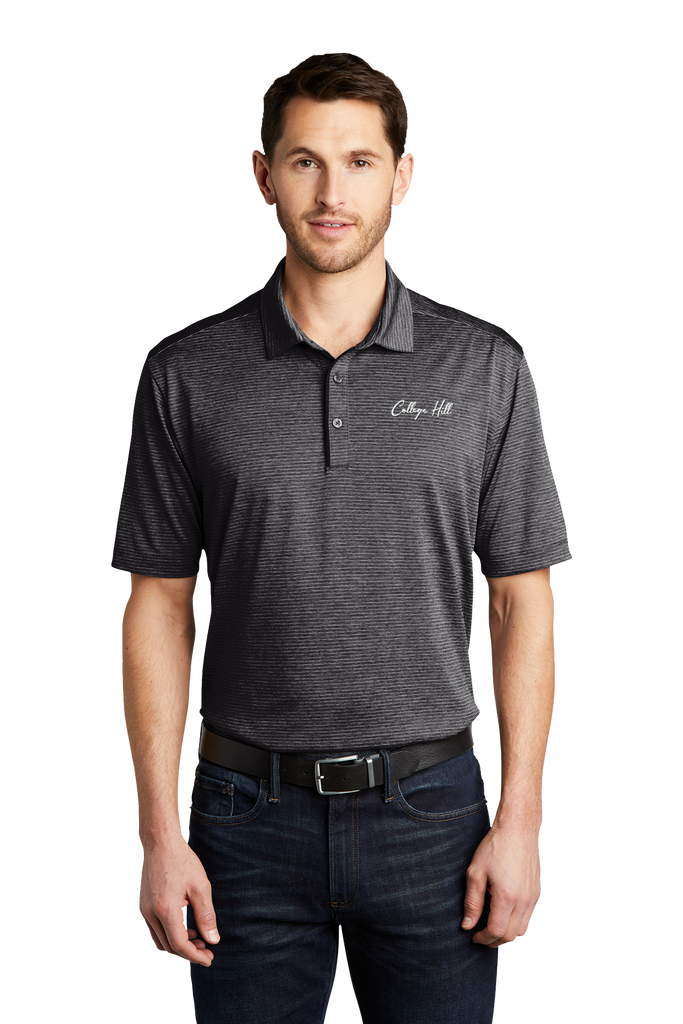 College Hill Corporate Employee Store - Shadow Stripe Polo