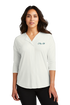 College Hill Corporate Employee Store - Ladies Soft Split Neck Top