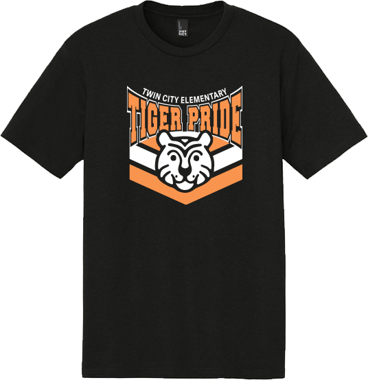 Twin City Elementary Merchandise Fall 2026 - T-Shirt (Mascot Design)