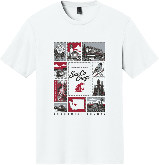 Washington State University Alumni Association Snohomish County Merchandise Summer 2026 - District Tee