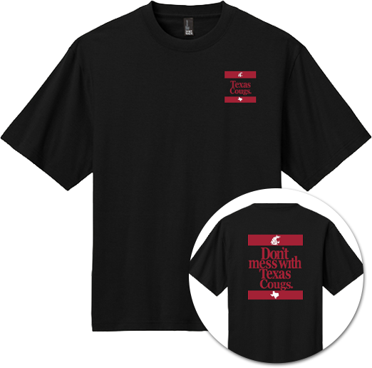 Washington State University Alumni Association Texas Merchandise Fall 2026 - Tee (Texas Design)