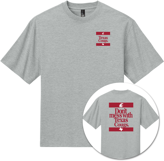 Washington State University Alumni Association Texas Merchandise Fall 2026 - Tee (Texas Design)