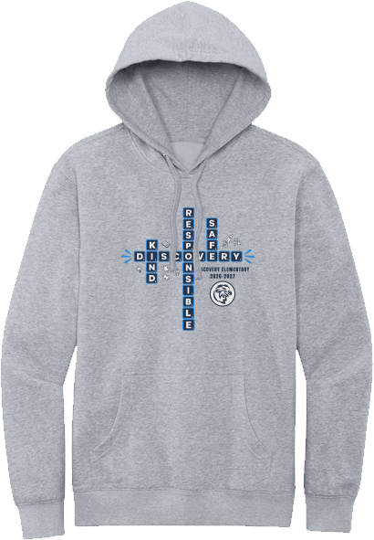 Discovery Elementary School Pop Up Fall 2026 - Hoodie (Scrabble Design)