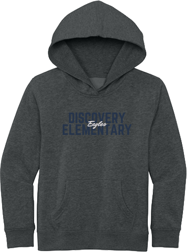 Discovery Elementary School Pop Up Fall 2026 - Youth Hoodie (Name Design)