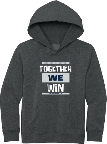 Discovery Elementary School Pop Up Fall 2026 - Youth Hoodie (Together Design)