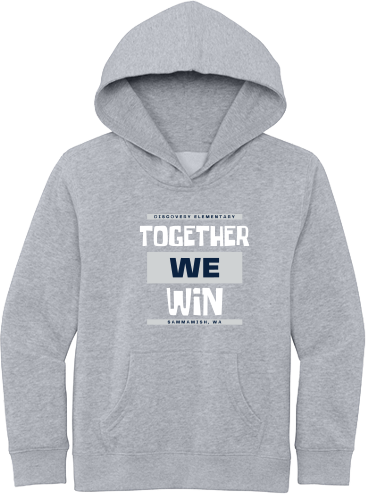 Discovery Elementary School Pop Up Fall 2026 - Youth Hoodie (Together Design)