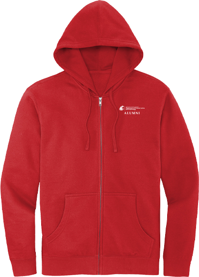 Washington State University Criminal Justice Pop Up September 2025 - Full Zip Hoodie (Alumni)