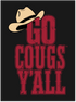 Washington State University Alumni Association Texas Merchandise Fall 2026 - Long Sleeve Tee (Go Cougs Design)