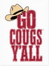Washington State University Alumni Association Texas Merchandise Fall 2026 - Women's V-Neck Tee (Go Cougs Design)
