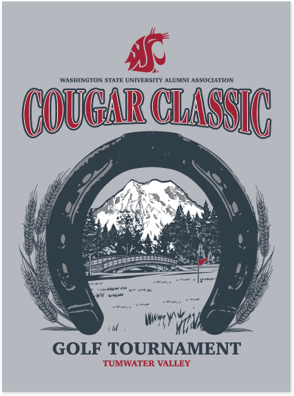 Washington State University Alumni Association Tumwater Cougar Classic Golf Tournament Summer 2026 - 1/4 Zip