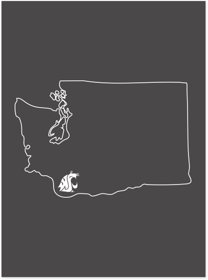 Washington State University Alumni Association SW WA Chapter Merchandise Fall 2026 - Youth Tee