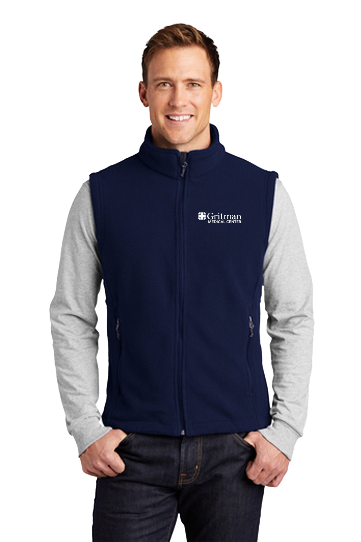 Gritman Medical Center 365 Employee Store January 2025 - Fleece Vest